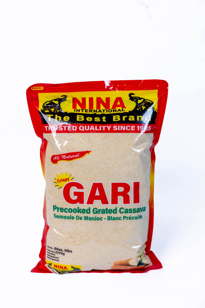 Gari - Precooked Cassava, 5 Lbs