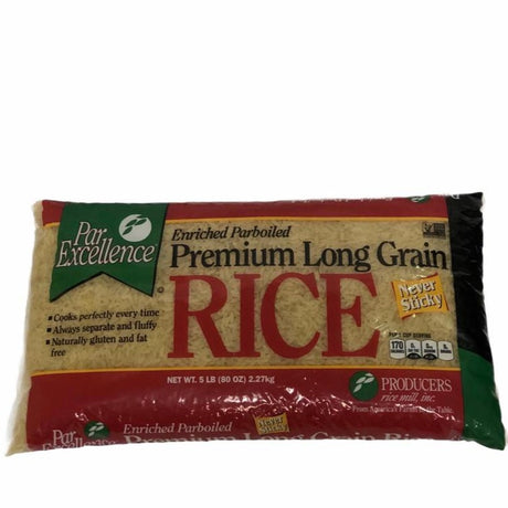 par excellence parboiled rice, 5 lbs