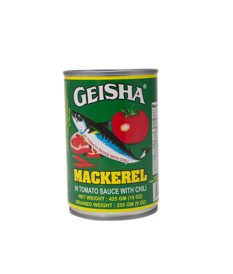 Geisha Canned Mackerel With Chili