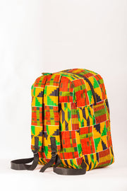 Kente design backpack