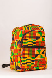 Kente design backpack