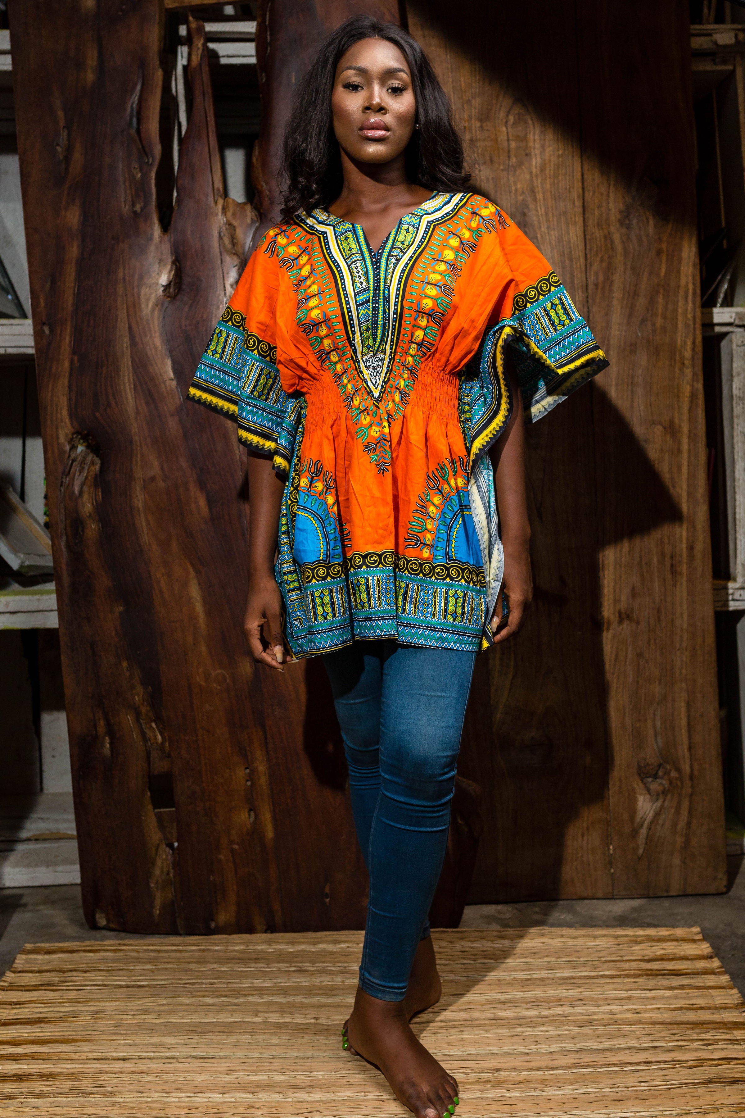 orange dashiki dress orange dashiki dress